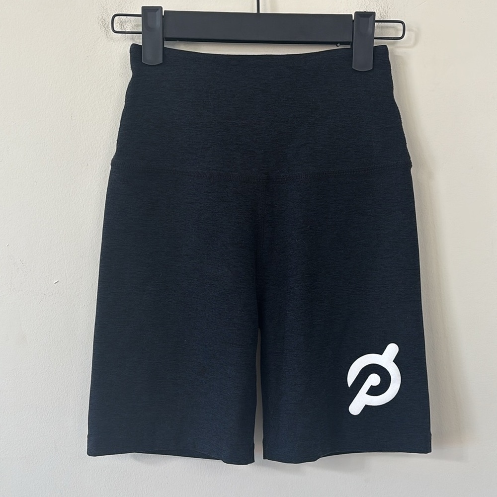 Beyond Yoga x Peloton Spacedye Keep Pace 7" Short Darkest Night Size Small - Picture 2 of 5